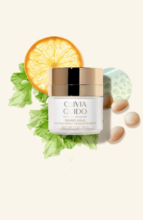 Olivia Quido Skincare Secret Gold 24k Gold Mask In Neutral