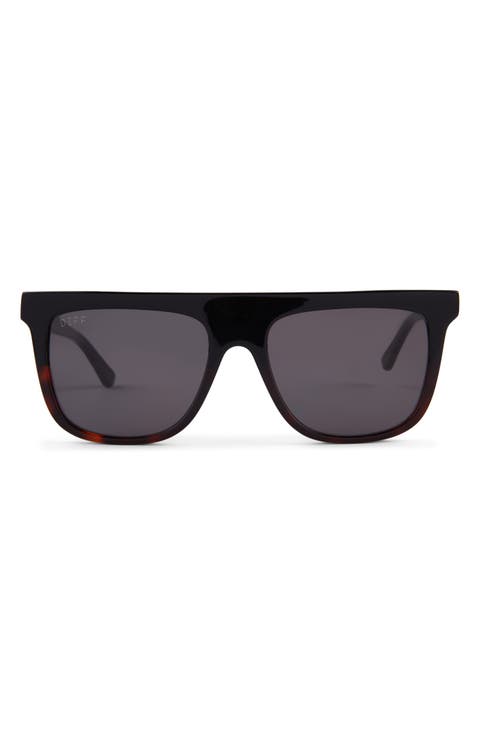 Stevie 55mm Flat Top Sunglasses