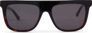 DIFF Stevie 55mm Flat Top Sunglasses