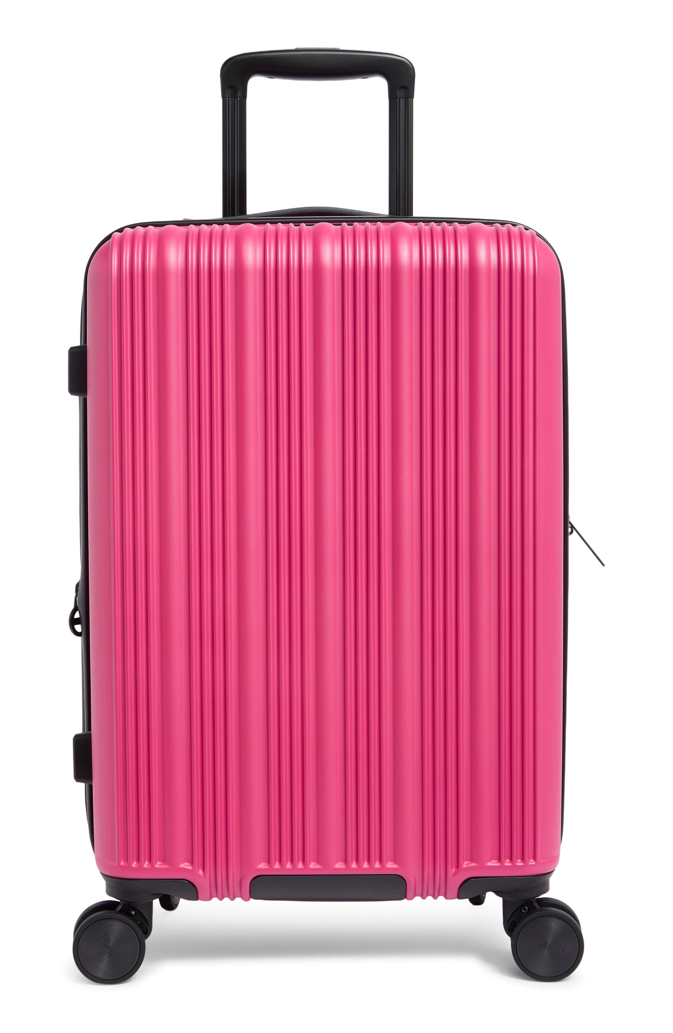 CALPAK Lou Carry-On Luggage, Main, color, Dragonfruit