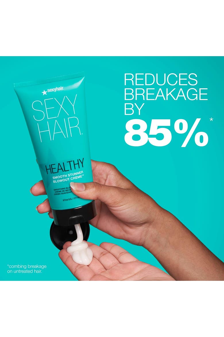 SexyHair Healthy Smooth Stunner Blowout Crème 6 oz, Alternate, color, N/A