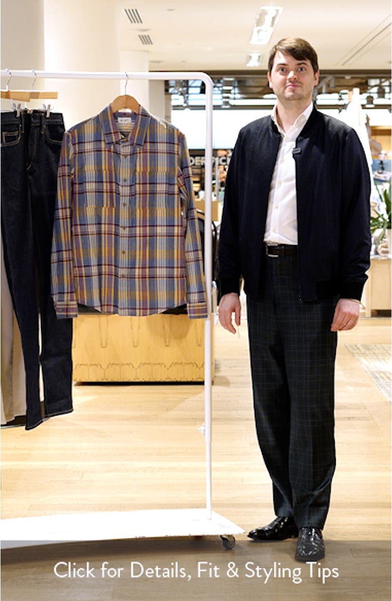 Wayne Plaid Button-Up Work Shirt, sales video thumbnail