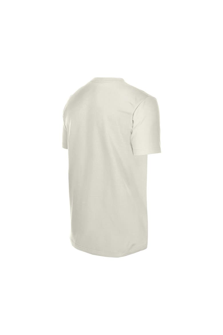 Men's New Era  Cream Philadelphia Phillies Injection Lifestyle Foodie Fashion T-Shirt, Alternate, color, Cream