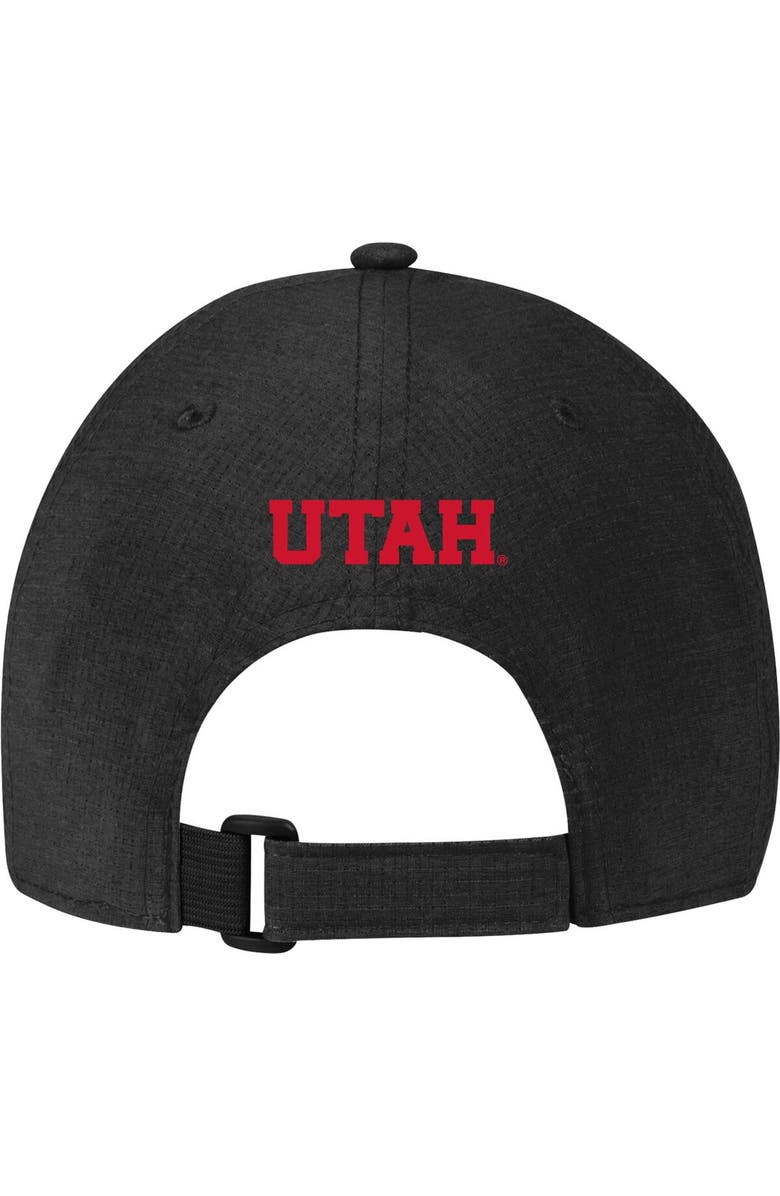 Under Armour Men's Under Armour Black Utah Utes CoolSwitch AirVent Adjustable Hat, Alternate, color,