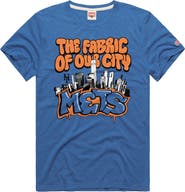 Homage Men's Homage Royal New York Mets Tri-Blend Hyperlocal T-Shirt