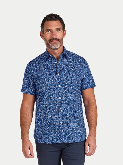 Short Sleeve Flower Bud Shirt