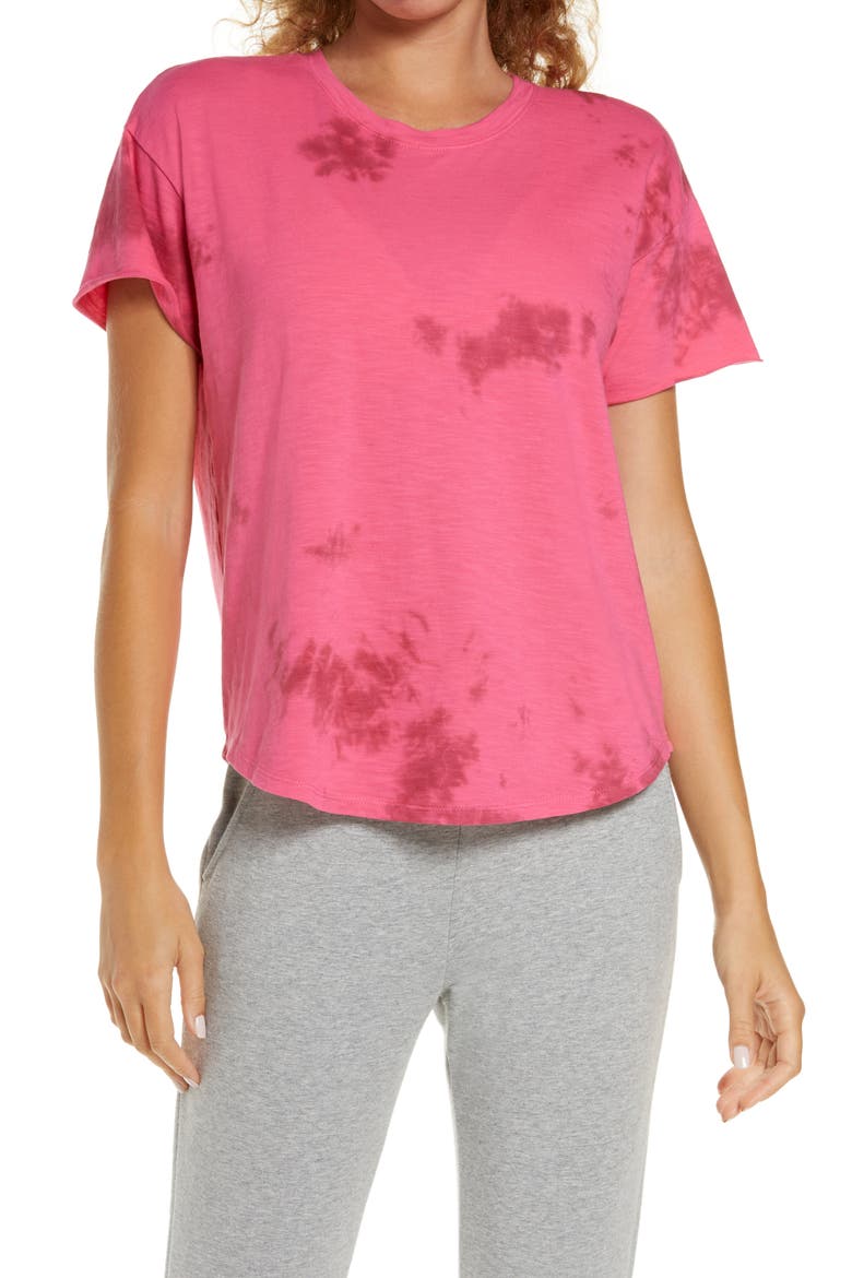Studio Tee, Main, color, PINK DANDY