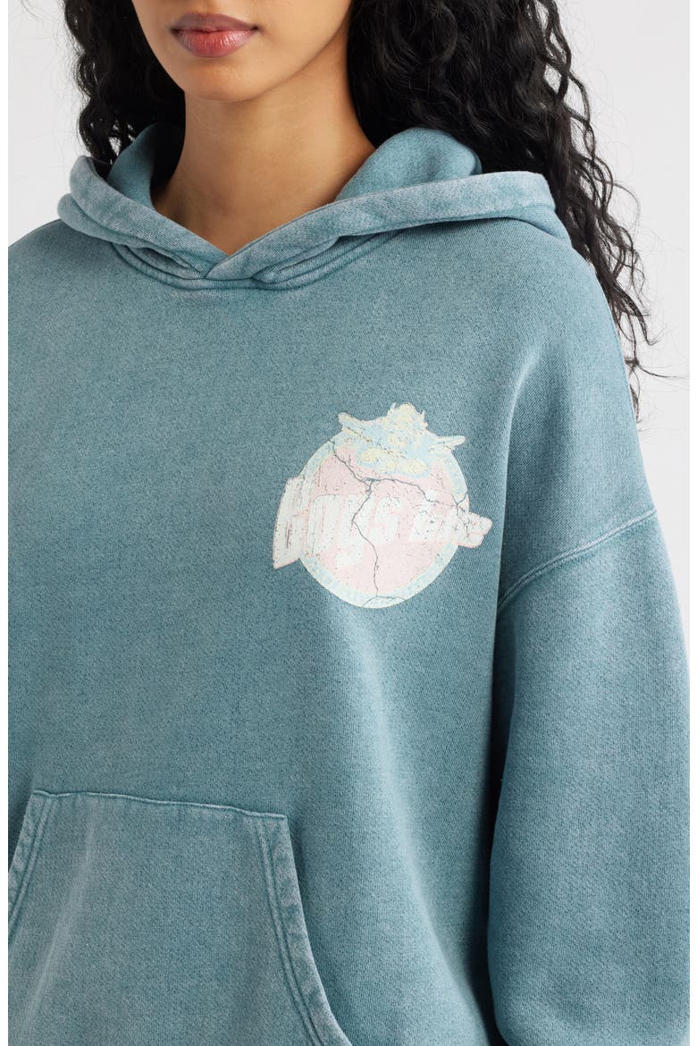 Breakfast Beers Hoodie, Alternate, color, BLUE