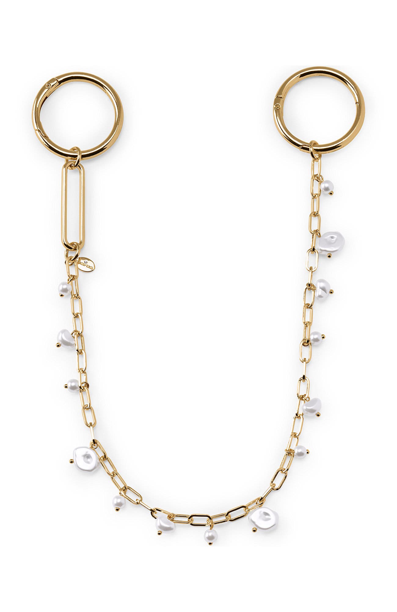 Bag Chain, Main, color, Gold/Pearl