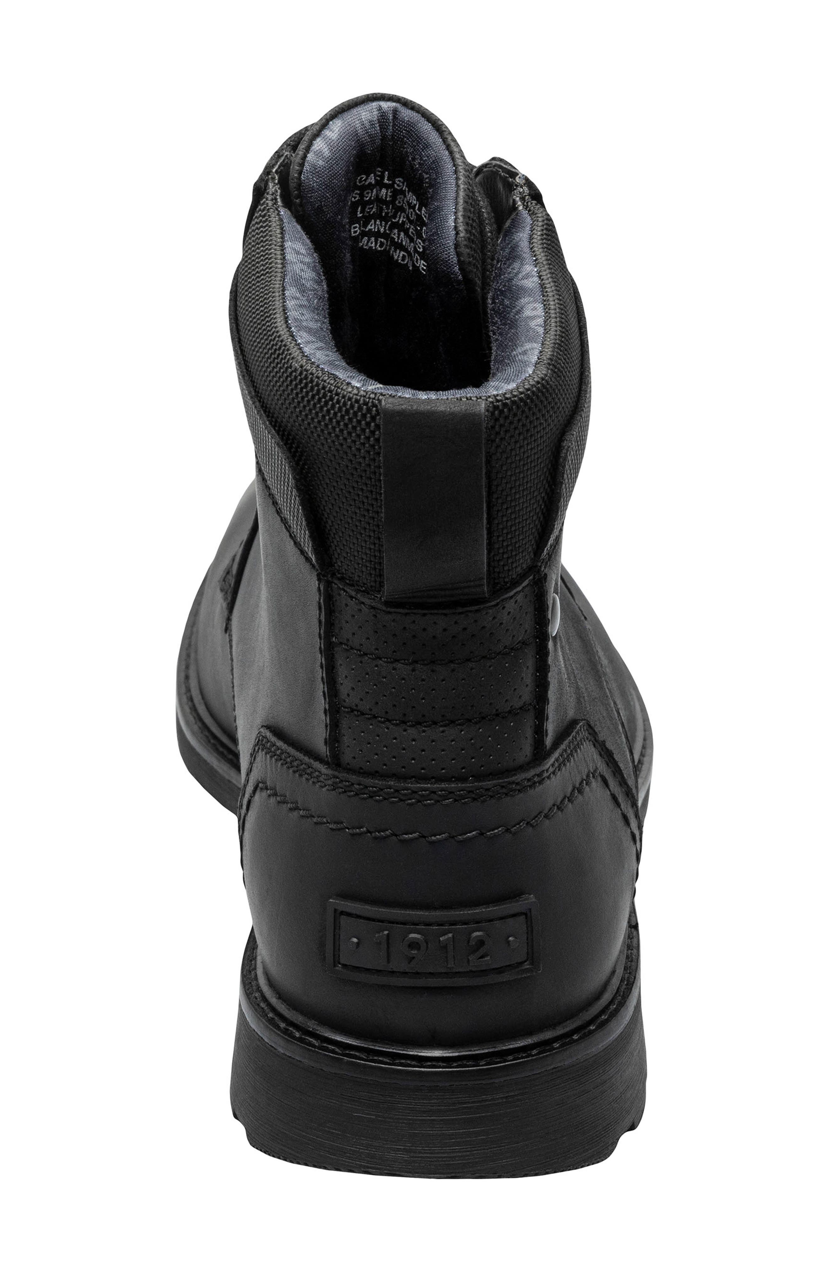 NUNN BUSH 1912 Plain Toe Boot - Wide Width Available, Alternate, color, Black