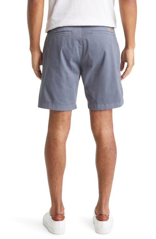 Ag Wanderer 8.5-inch Stretch Cotton Chino Shorts In Gray