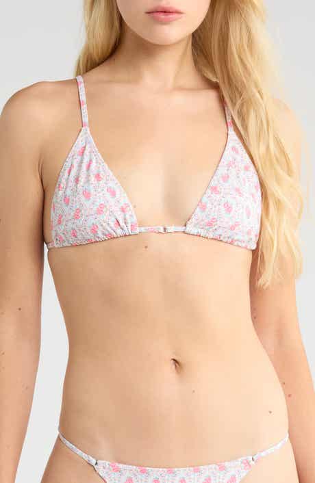PacSun Delphinium Ring Triangle Swim Top