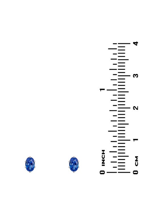 Danecraft Cubic Zirconia Tennis Bracelet & Stud Earrings Set In Silver