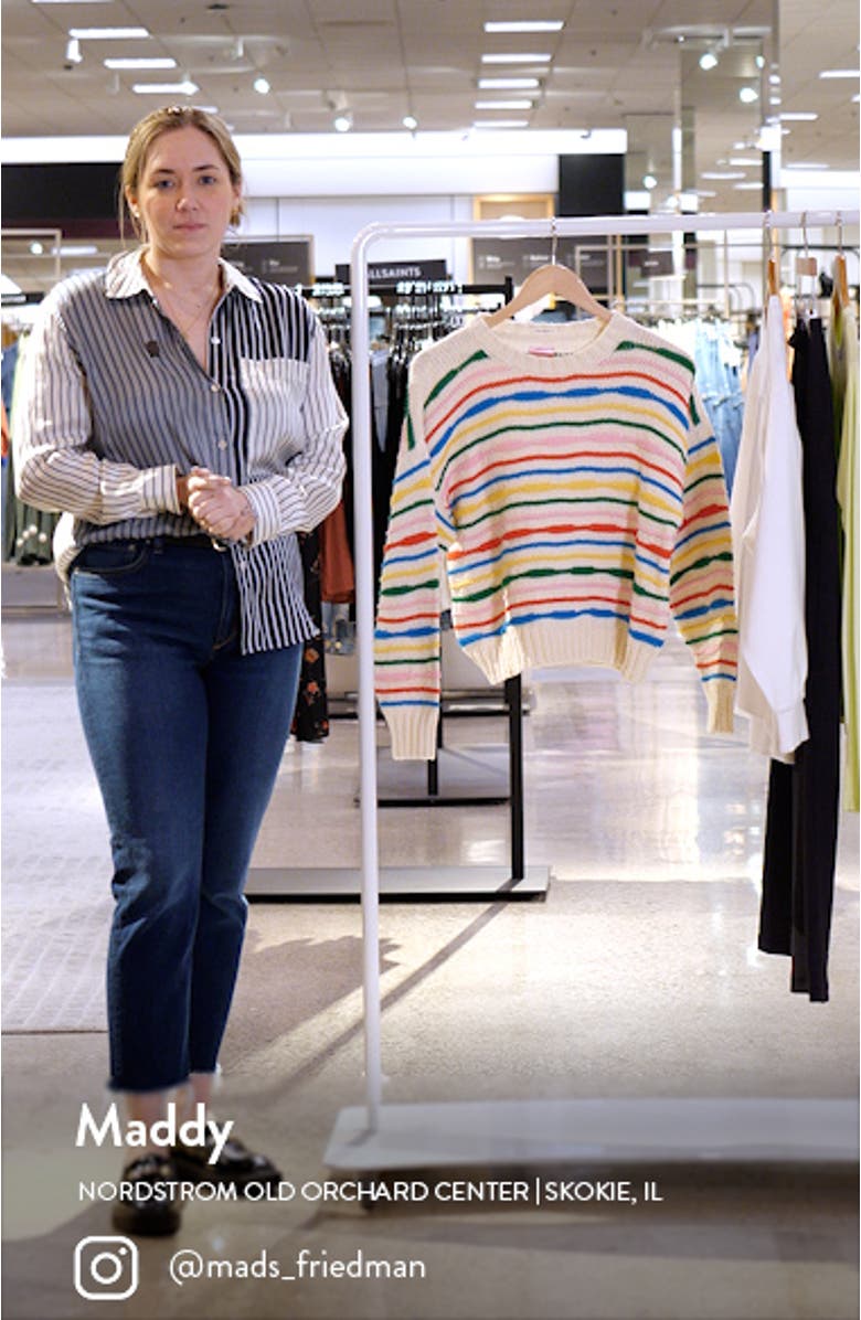 The Jumper Wavy Stripe Sweater, sales video thumbnail
