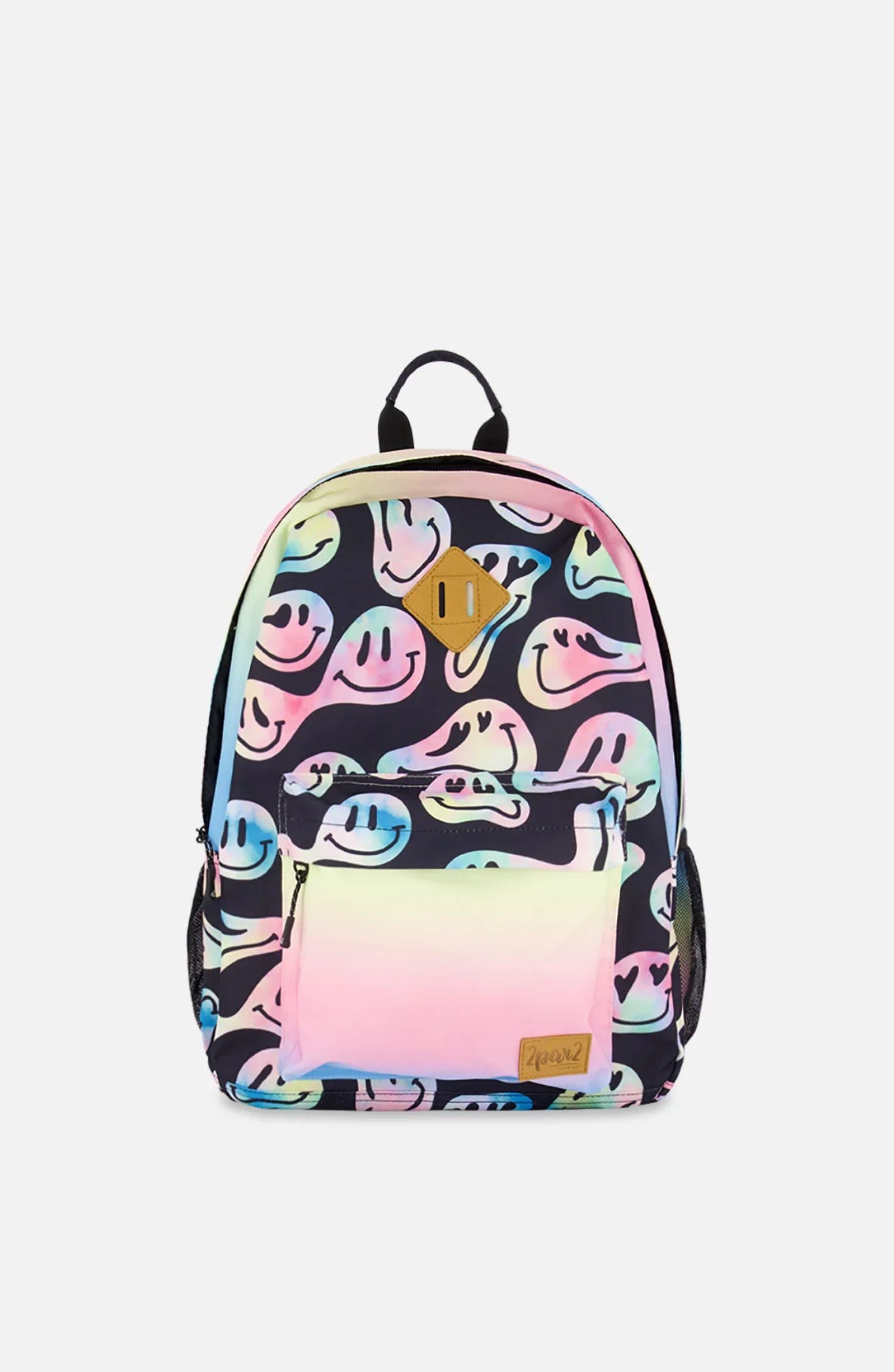 Deux par Deux Kids Backpack, Main, color, Smiley Face Girl