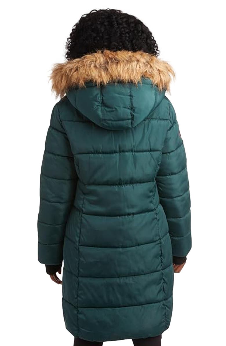 CANADA WEATHER GEAR Women's Heavyweight Long Parka Jacket, Alternate, color, Ponderosa Green