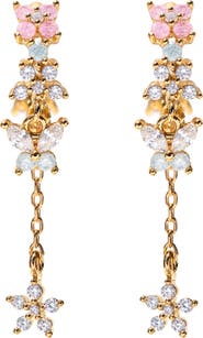 Girls Crew Mari Dangle Hoop Earrings