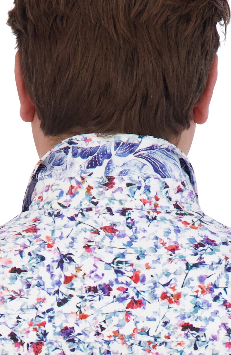 Robert Graham Bavaro Knit Button-Up Shirt, Alternate, color,