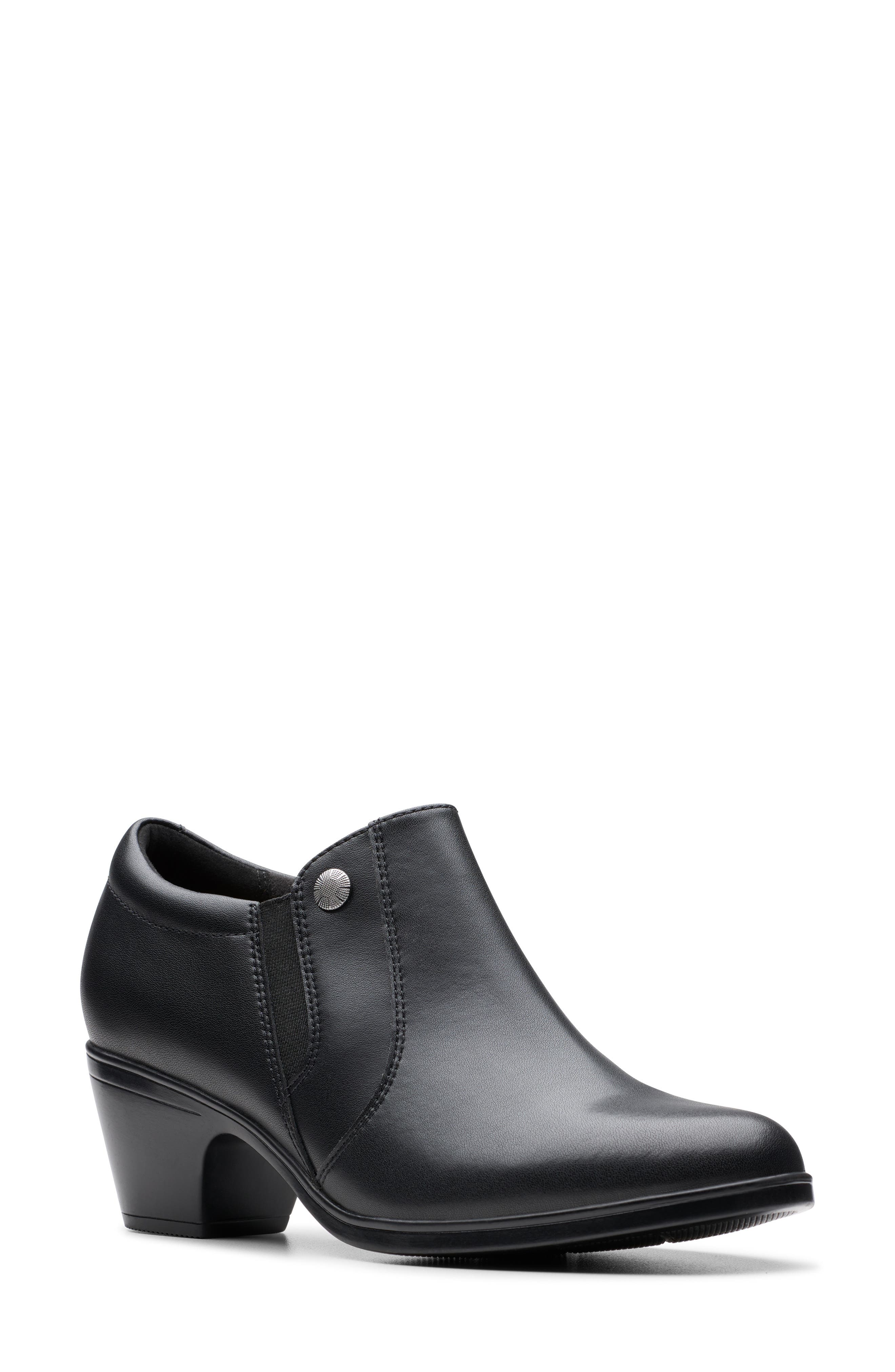 Emily Reyna Bootie, Main, color, BLACK LEATHER
