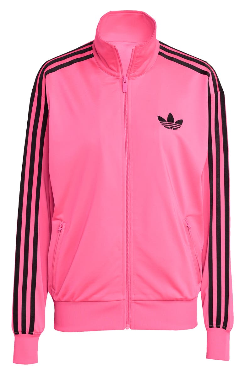 adidas Firebird Track Jacket, Alternate, color, Lucid Pink/ Black
