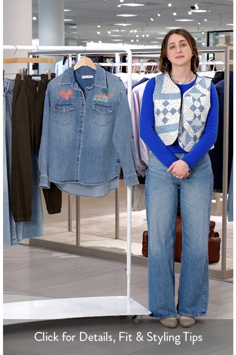 Weekend Warrior Embroidered Button-Up Shirt video