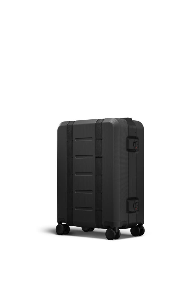 Ramverk Pro Hardside 21 Inch Carry On Luggage  Spinner with Buckle Closure, Main, color, Black Out