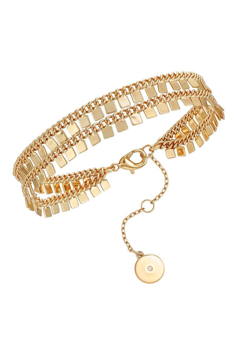 Charm Bracelet, Main, color, GOLD