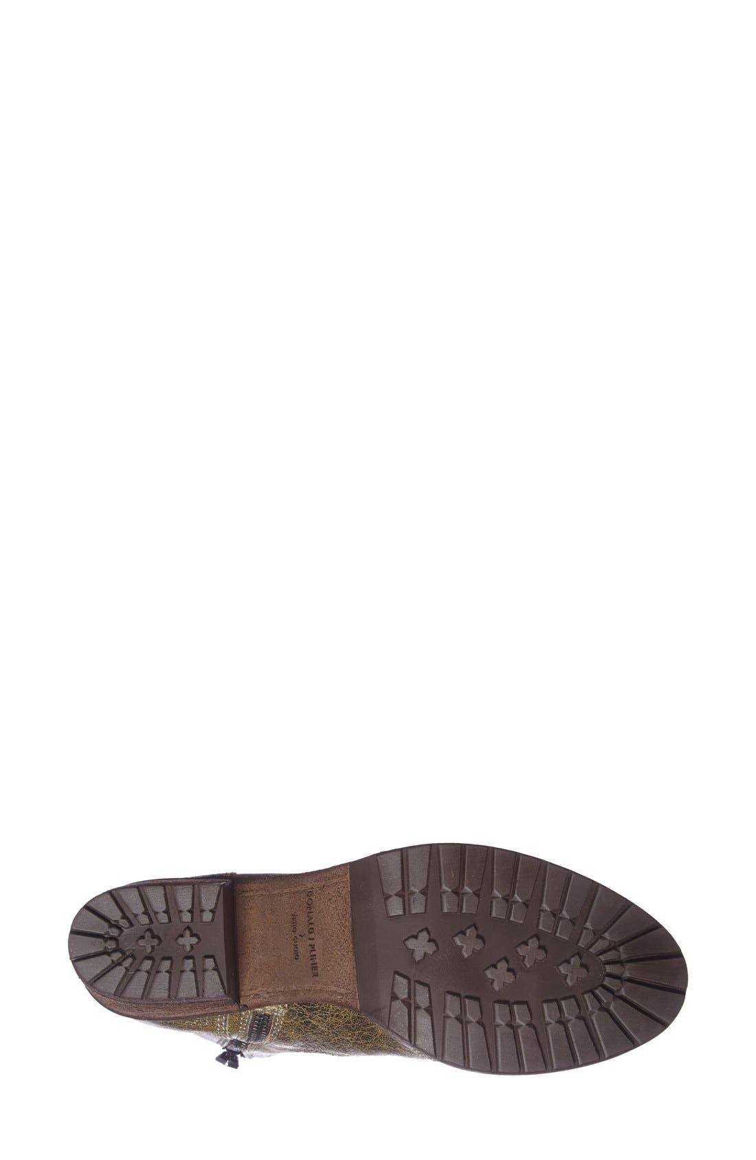 Donald J Pliner 'Danti' Boot, Alternate, color, OLIVE ANTIQUE METALLIC LEATHER