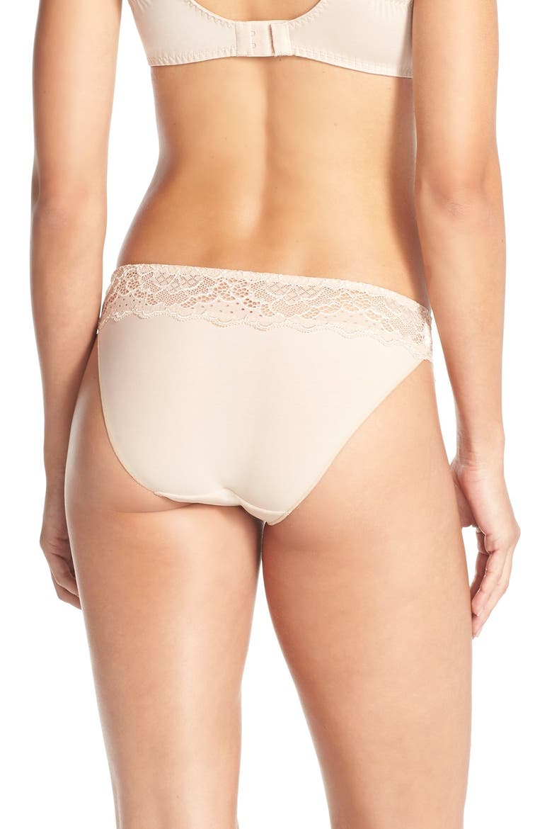 'Caresse' Bikini, Alternate, color, PEAU ROSE