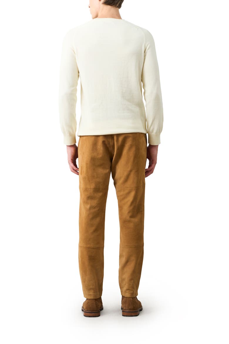 Cotton Knit Sweater With Raglan Sleeves, Alternate, color, White