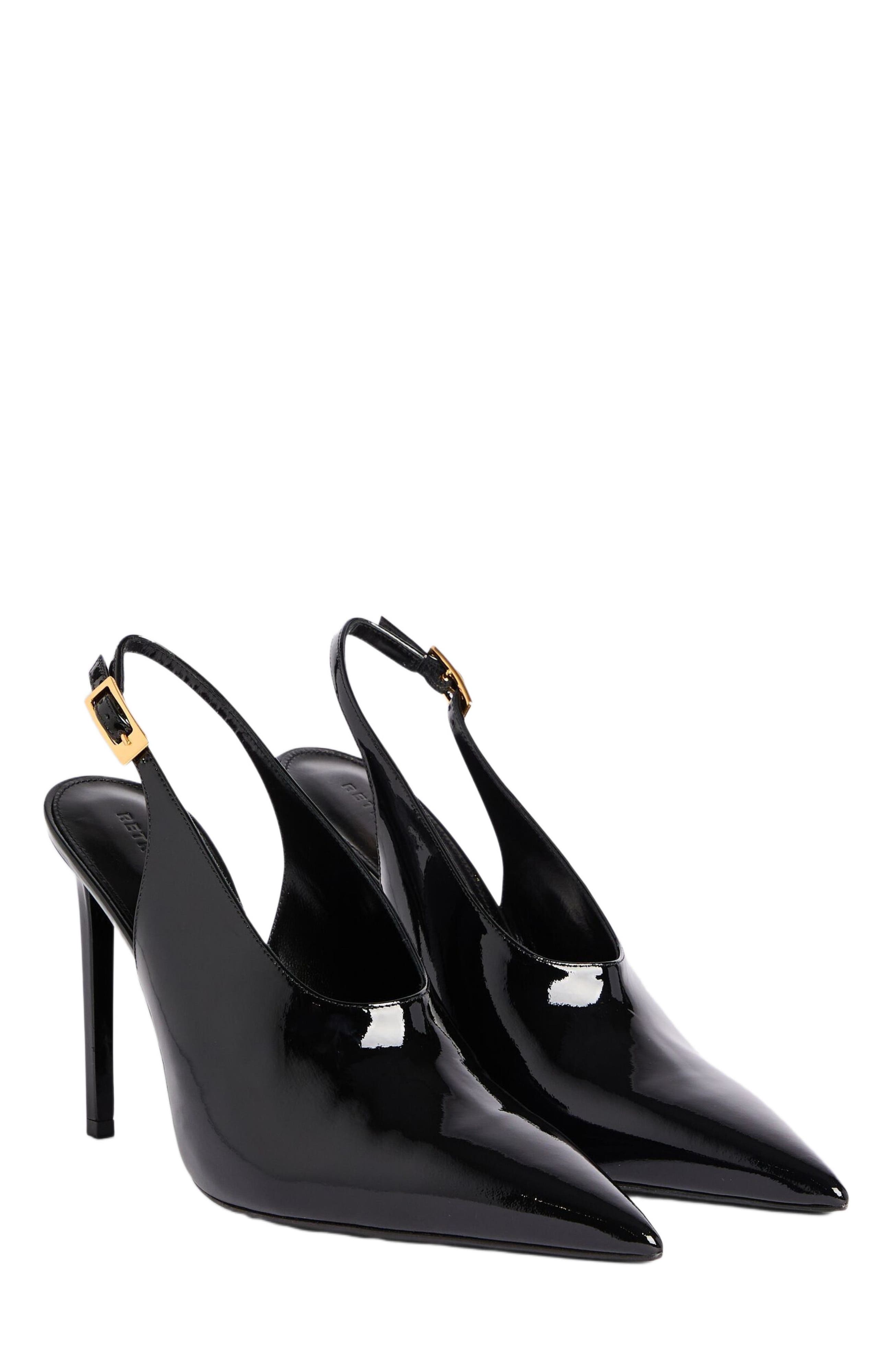Retrofête Celia Leather Slingback, Alternate, color, 
