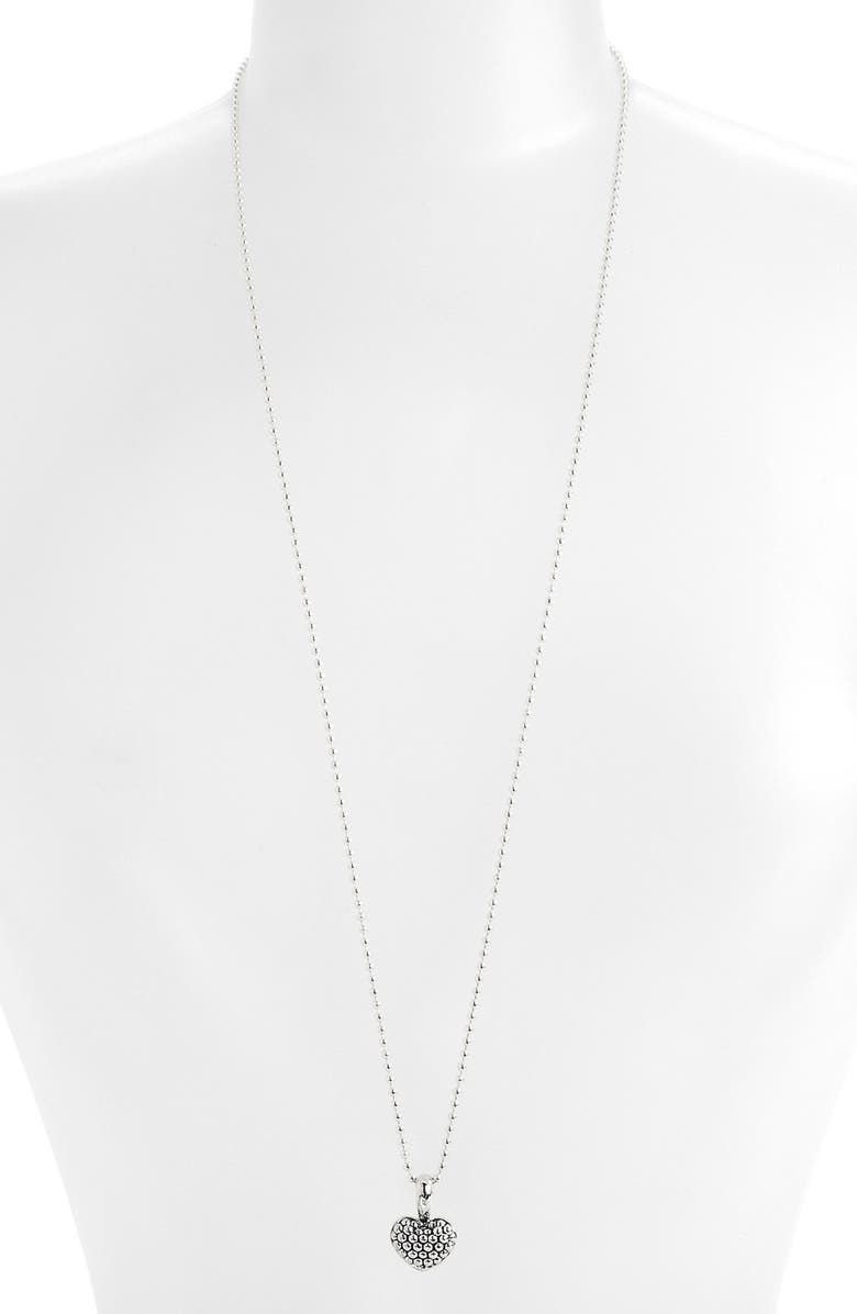 LAGOS Sterling Silver Key Long Strand Pendant Necklace, Alternate, color,