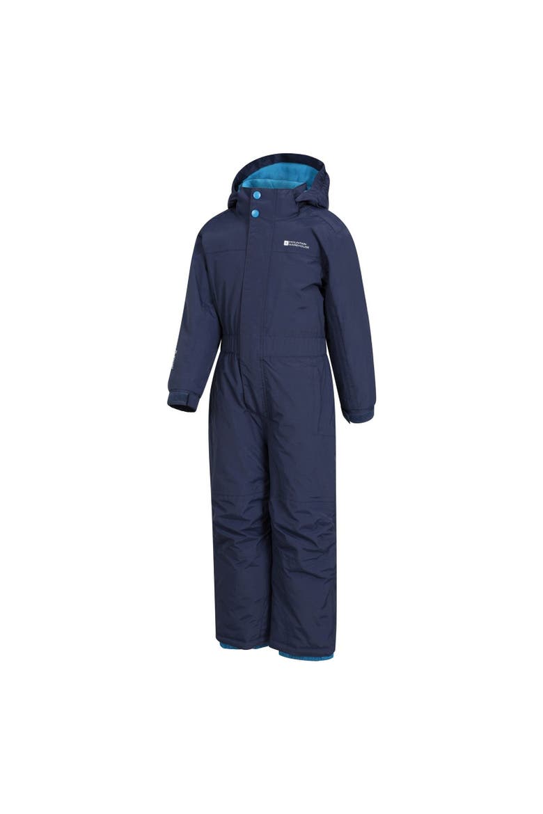 Childrens/kids Cloud All In One Waterproof Snowsuit, Alternate, color, Navy