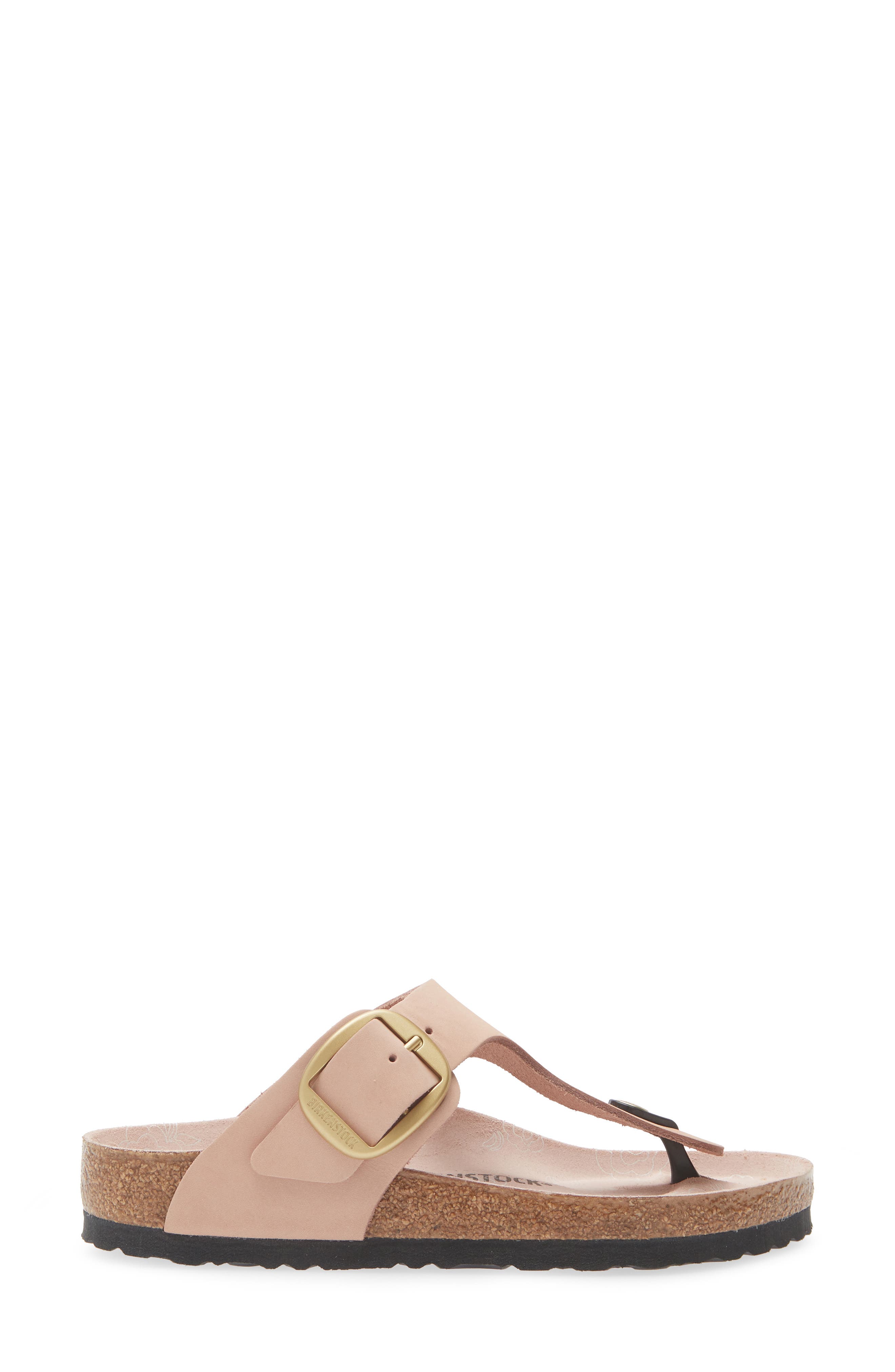 Birkenstock Gizeh Big Buckle Sandal, Alternate, color, Soft Pink