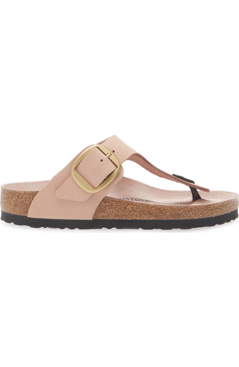 Birkenstock Gizeh Big Buckle Sandal, Alternate, color, Soft Pink