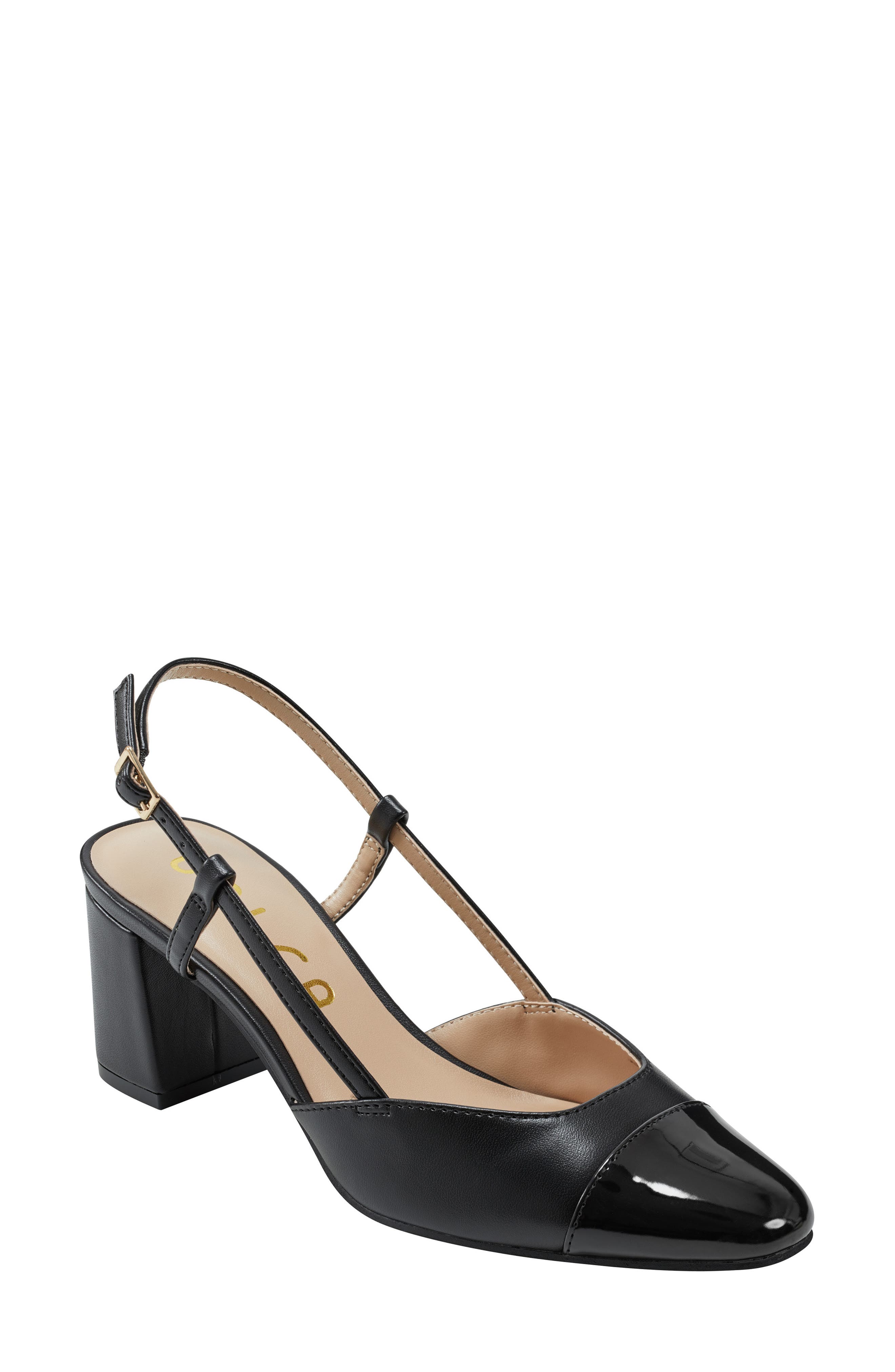 UNISA Cap Toe Slingback Pump, Main, color, 