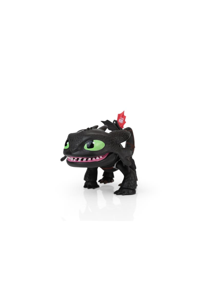 Toynk How To Train Your Dragon 6"-7" Action Vinyl Toothless, Main, color, Black