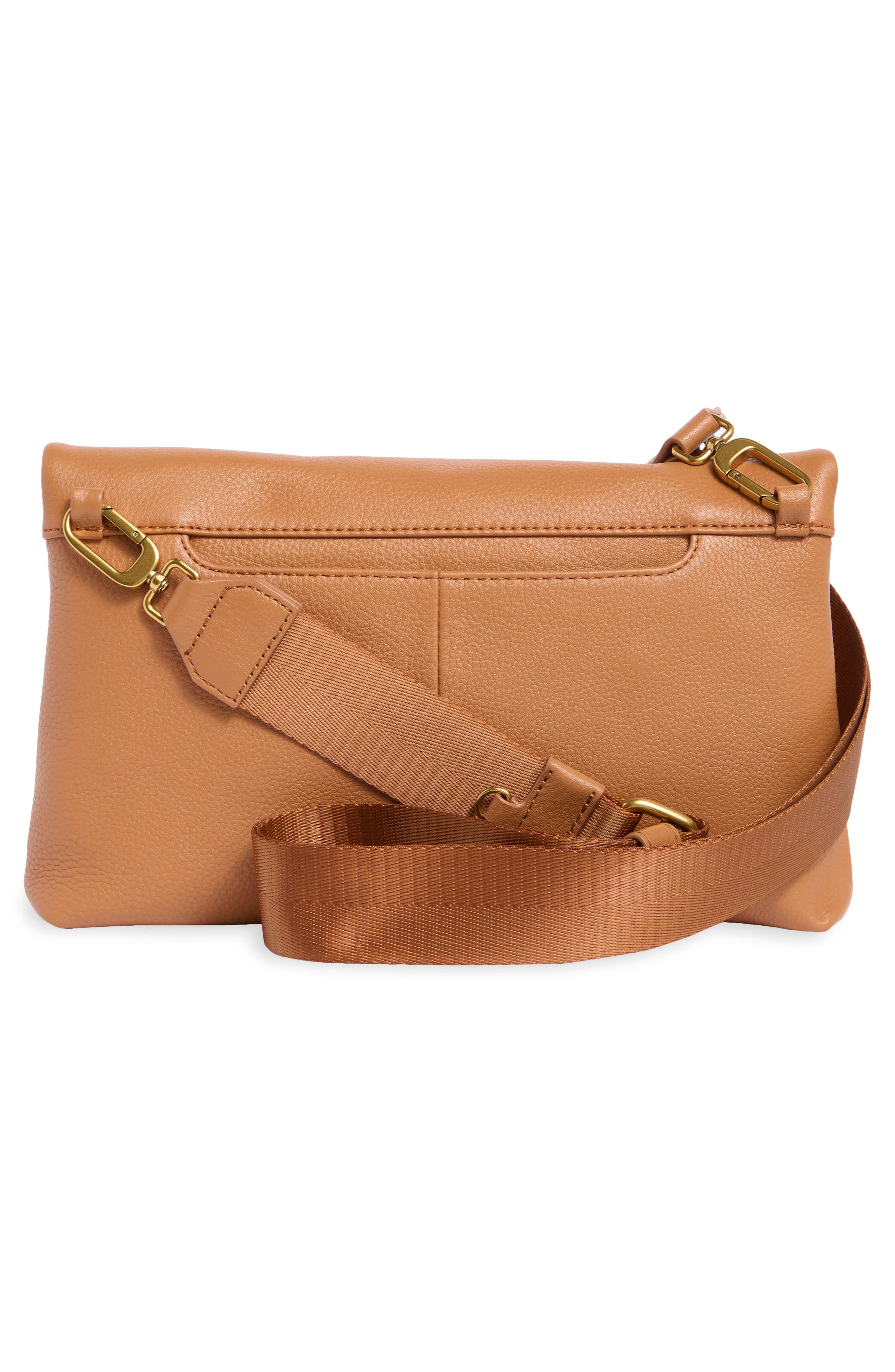 Grant Leather Crossbody Bag, Alternate, color, BUTTERSCOTCH