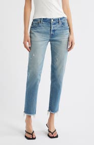 MOUSSY VINTAGE Bretton Tapered Ankle Jeans