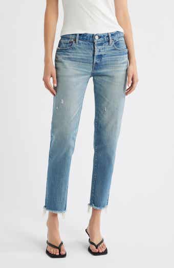 MOUSSY VINTAGE Bretton Tapered Ankle Jeans