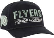 '47 Men's '47 Black Philadelphia Flyers OHT Military Appreciation Homeland Honor and Defend Hitch Adjustable Hat
