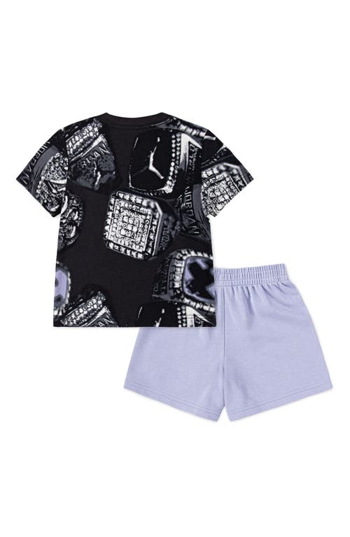 Jordan Little Kids' Mvp Ring 2-piece Shorts Set In Indigo Haze