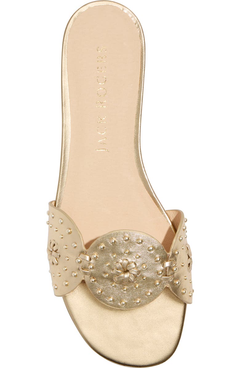 Jack Rogers Ellis Stud Flat Sandal, Alternate, color,