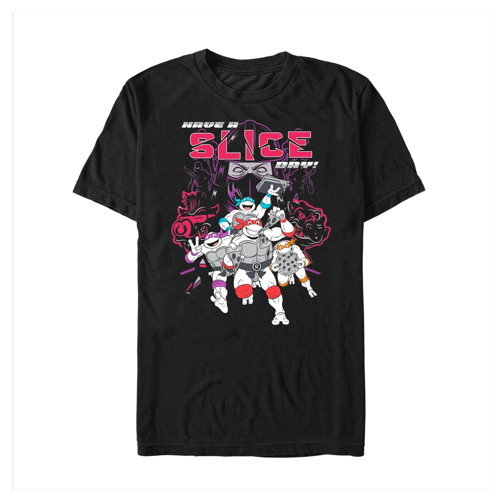 TEENAGE MUTANT NINJA TURTLES Men's Have a Slice Day Sketch Art Short ...
