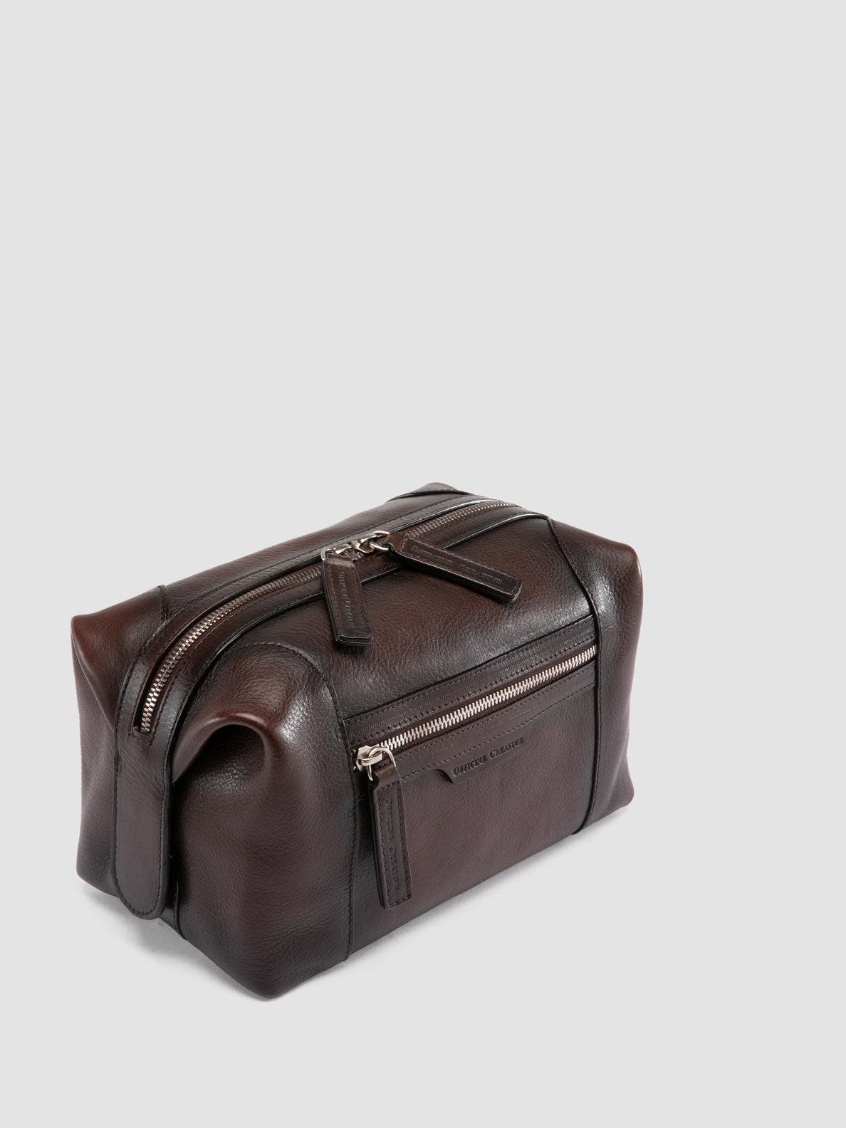 Officine Creative Jules Beauty Bag, Alternate, color, Brown