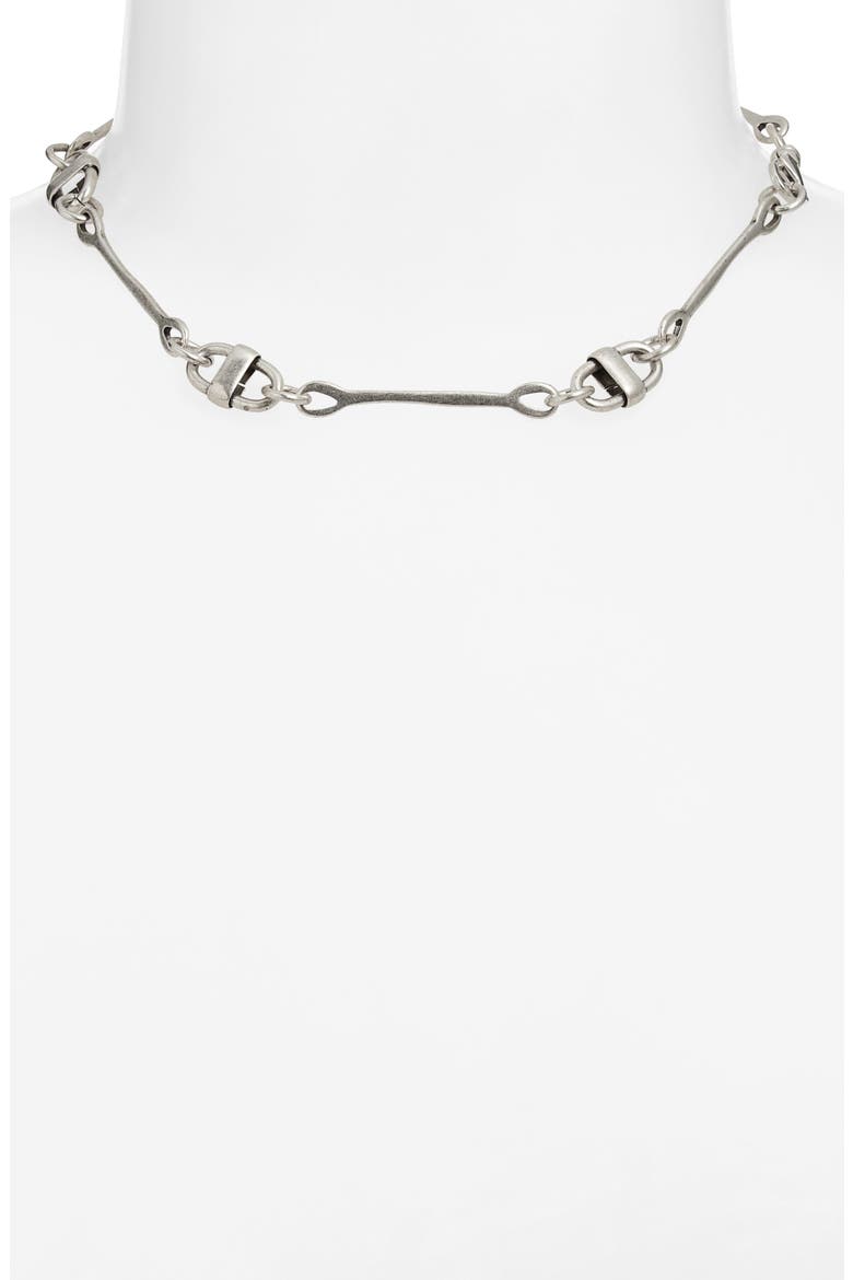 Billy Chain Choker, Alternate, color, SILVER