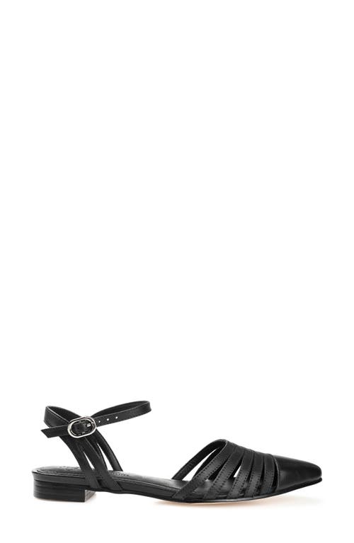 JOURNEE COLLECTION JOURNEE COLLECTION DEXIE STRAPPY POINTED TOE FLAT 