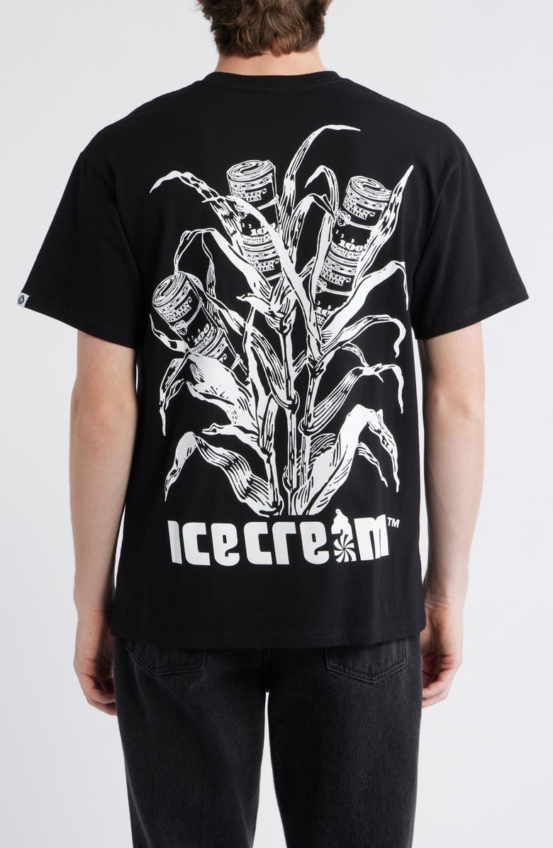 ICECREAM Cash Crop Graphic T-Shirt, Alternate, color, Black