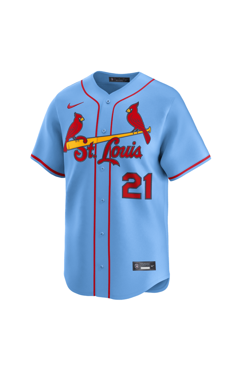 Nike Men's Nike Lars Nootbaar Light Blue St. Louis Cardinals Alternate Limited Jersey, Alternate, color, Light Blue