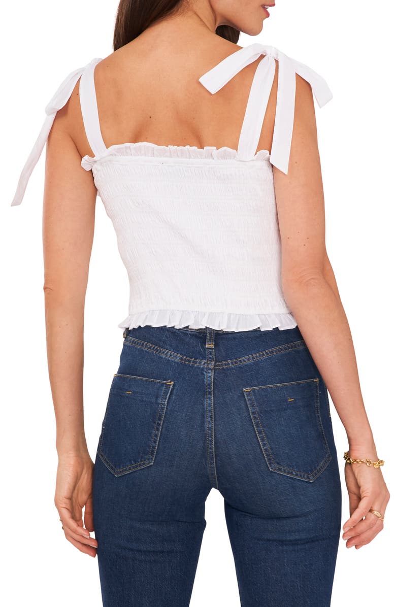 1.STATE Tie Shoulder Cotton Voile Top, Alternate, color, 